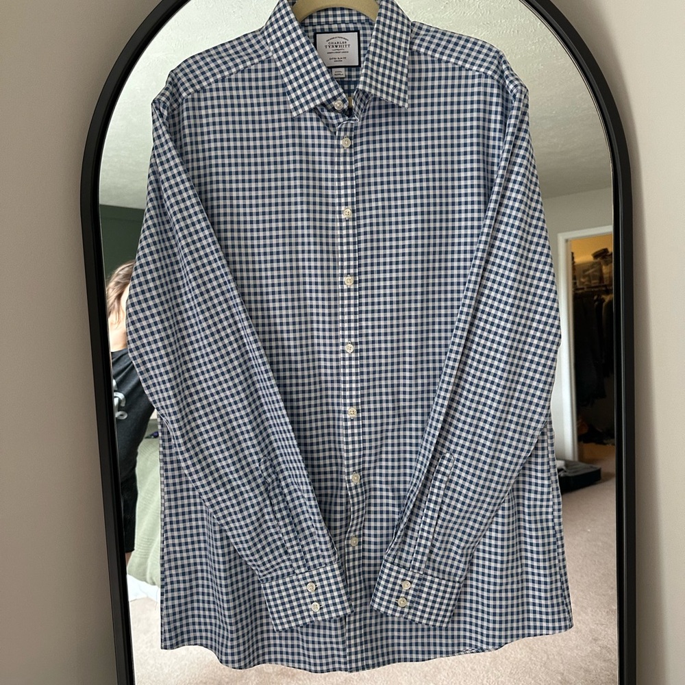Charles Tyrwhitt Non-Iron Extra Slim Fit Dress Shirt